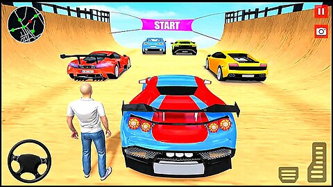 Car Racing Game - Impossible car Racing game HighSpeed