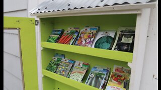 Milwaukee Seed Library, a twist on little free libraries