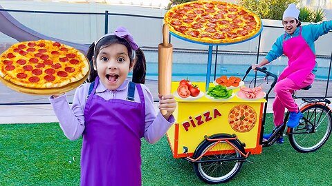 Ellie's Pizza Tricycle Adventure!