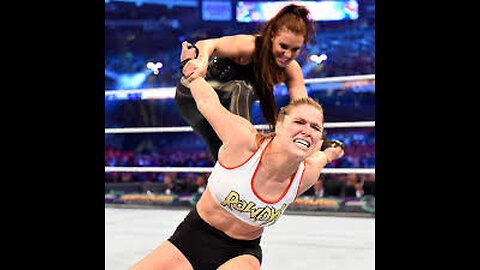 Episode(1) [ FULL MACH ] Angle/Rousey vs. HHH/McMahon,