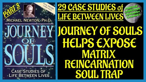 Pt 3 Analysis 29 Case Studies of Life Between Lives Matrix Reincarnation Soul Trap Journey of Souls