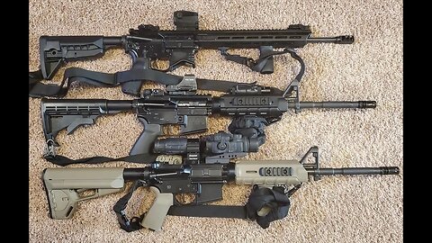 AR-15 Sighting in Holosun 510c Green, Aimpoint CompM3, Sig Romeo 5 XDR