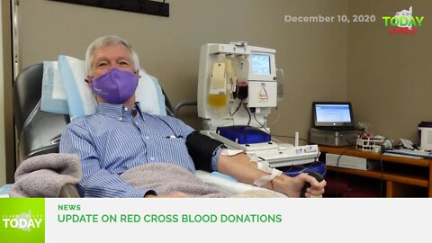 Update on Red Cross blood donations