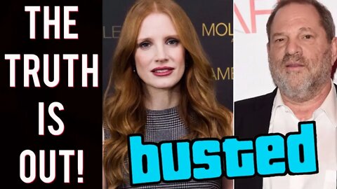 W0KE Hollywood actor BUSTED! Jessica Chastain tries to hide SHADY past with FAKE activism!