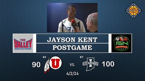NIT Semi-Final Post-Game Interview with #20 Jayson Kent