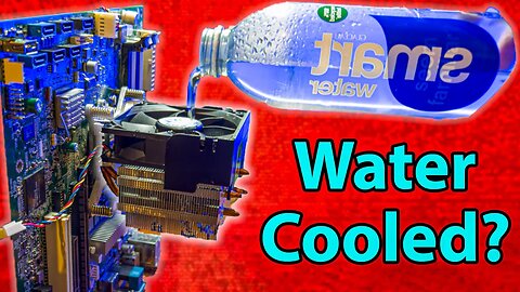 Water Cooling An Air Cooler... [HP ProLiant ML110 G6 Server PC]
