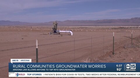 Running dry: Lax AZ groundwater laws threaten rural groundwater supply