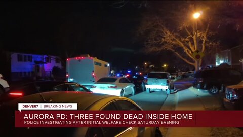 Family discovers three people shot, killed inside Aurora home