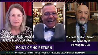 Lt Col Karen Kwiatkowski US AF and NSA: Point of no Return – Woke West and Former Ukraine Update