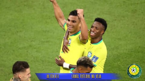 BRASIL VENCE A SUÍÇA COM GOL DE CASEMIRO PELA SEGUNDA RODADA DA COPA DO MUNDO NO QATAR, CONFIRA