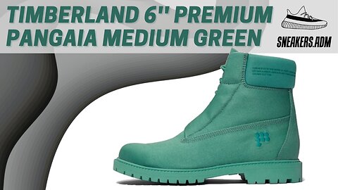 Timberland 6' Premium PANGAIA Medium Green - TB0A5XV1357 - @SneakersADM