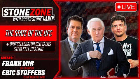 UFC Champ Frank Mir and Bioxcellerator CEO Talk About the Sport and Stem Cell Healing -The StoneZONE