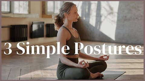 3 Easy Meditation Postures for a Calm Mind | How to Sit in Meditation