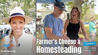How To Work Your Way Up to a 10-Acre Homestead & How to Make Farmers Cheese | Teryn Gregson Ep 105