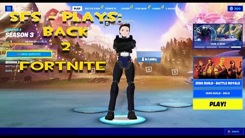 SFS Plays - Back to Fortnite