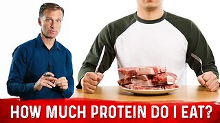 How Much Dietary Proteins Will Prevent Muscle Loss? Need of Protein & Loss of Muscle – Dr.Berg