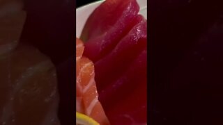 Sashimi for dinner