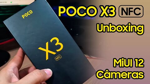 POCO X3 NFC - Tirando da caixa, MiUI12 e câmeras