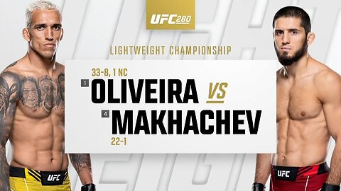 "Islam Makhachev vs Charles Oliveira: Full Fight"