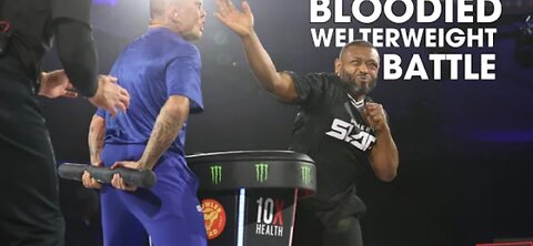 Bloodied welterweight battle jewel scott vs. Zach zone power slap 8 full match