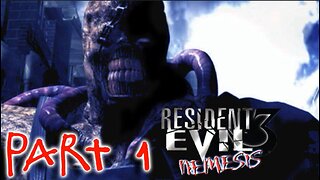 Resident Evil 3 Nemesis Walkthrough | PS1 RE3 Gameplay, HD 1080p (part 1)