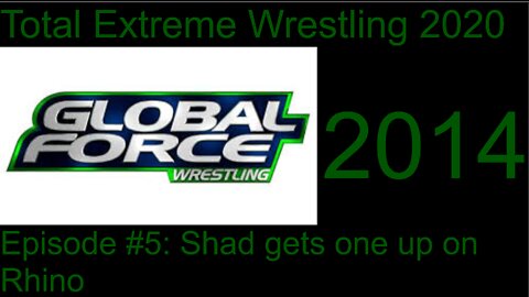 RapperJJJ TEW2020: GFW #5: Shad Gets One Up On Rhino