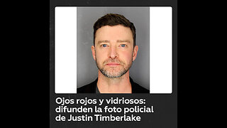 Revuelo por la foto policial de Justin Timberlake tras ser detenido por conducir ebrio