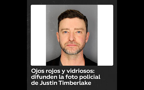 Revuelo por la foto policial de Justin Timberlake tras ser detenido por conducir ebrio