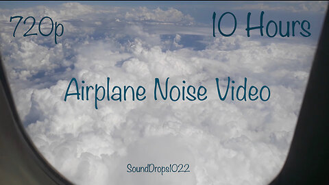 Escape Reality From 10 Hours Of Airplane Noise Video