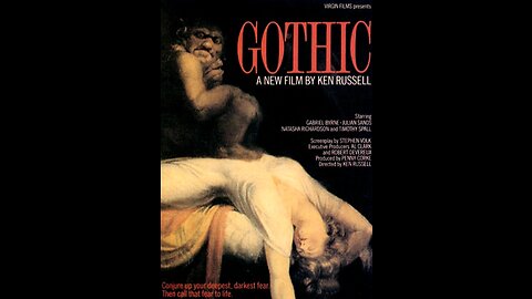 Gothic -1986 Film - Directed by Ken Russell- Staring Gabriel Byrne