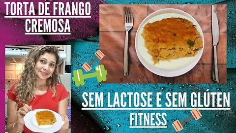 Torta de Frango sem massa #semleite #semtrigo. Fitness #fabymiguelrumo4kh #cozinhasaudável