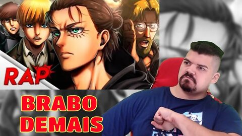 REACT Facção Yeager (Attack on Titan) Eren, Zeke, Floch e Yelena Sting - MELHOR DO MUNDO