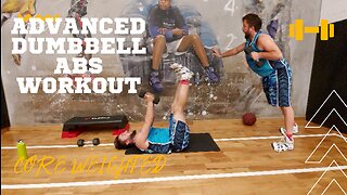 NO MORE EXCUSES 15 MINUTE ADVANCED ABS DUMBBELL WORKOUT FOR GUYS TRYING TO GAIN WEIGHT