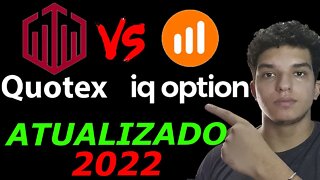 QUOTEX ou IQ OPTION?! 🤔 RESPONDIDO! Qual melhor corretora para Operar Opções Binárias em 2022