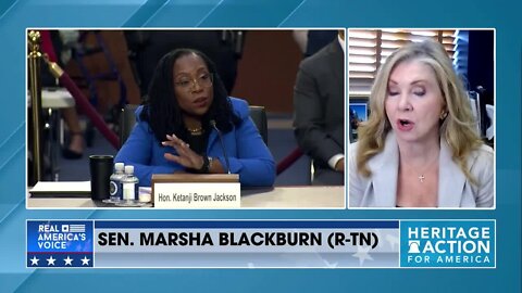 Sen. Blackburn: '[The Left] Is Trying To ERASE The Word Woman.'