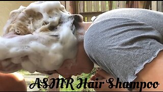 ASMR Up Close Hair Shampooing!