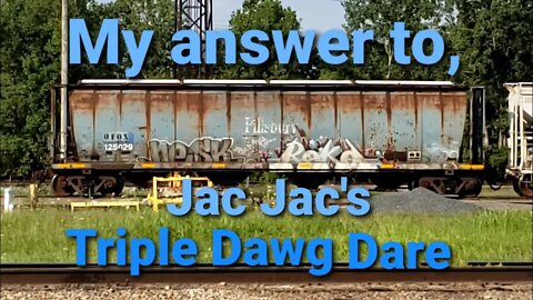 Jac Jac's Triple dawg dare. N scale, my answer to CR&E challenge.