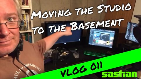 Moving the video studio to the basement