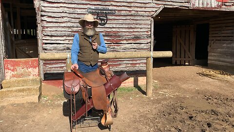 Carrying a Saddle Rifle in the Back Country