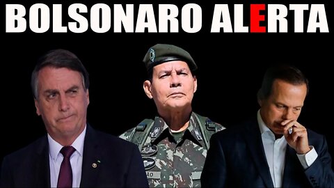 ACONTECE AGORA!! Olha o ALERTA que Bolsonaro está dando