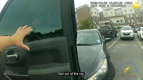 Milwaukee Cop Gets Pinned Against Unmarked Police Car By Fleeing Suspects