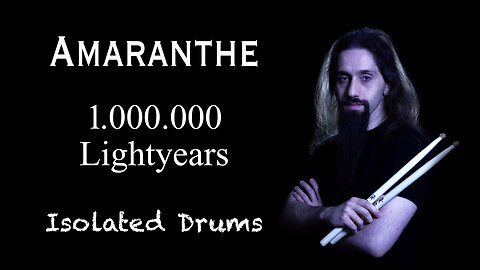 Amaranthe - 1.000.000 Lightyears | Isolated Drums | Panos Geo