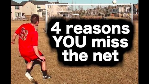 Why your soccer shots SUCK! Soccer tips for more soccer goals