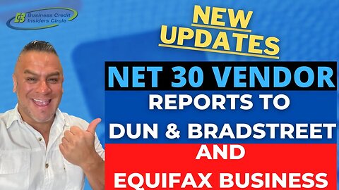Net 30 Vendor - New Updates - Business Credit 2022