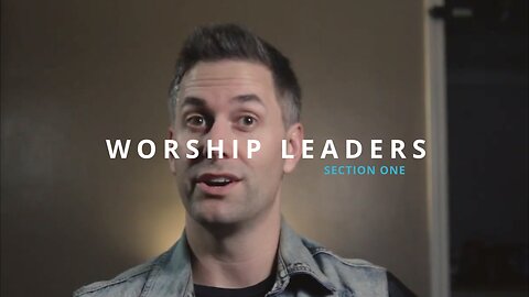 THE THREE APPLICATIONS - WORSHIP LEADERS