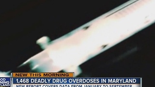 Drug overdoses on the rise in Maryland