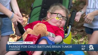 Loxahatchee community rallies around boy with brain tumor