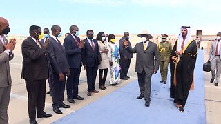 PRESIDENT MUSEVENI OFFICIAL VISIT TO UNITED ARAB EMIRATES JANUARY 2023