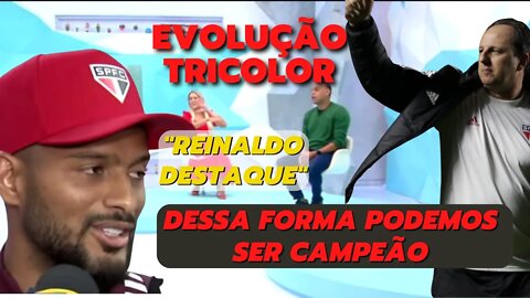 Renata Fan | São Paulo evoluiu | Denilson Show cometa sobre vitória do São Paulo contra Bragantino