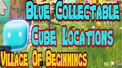 All Blue Collectible Cube Locations In Village Of Beginnings In Digimon Super Rumble